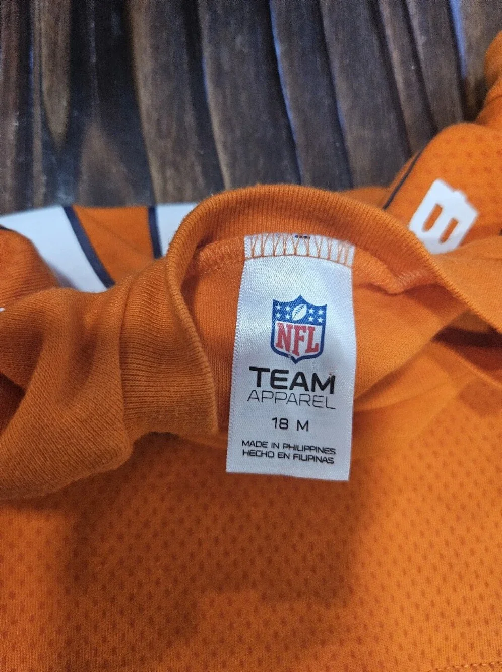 NFL Denver Broncos Football Toddler 18 mo Onesie Outfit Jumper